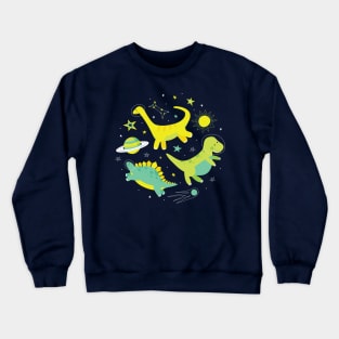 Space Dinosaurs Crewneck Sweatshirt